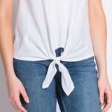 Sadie | Women's Knit Tie Bottom Shirt