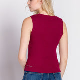 Lyla | Women's Rib Knit Sleeveless Top