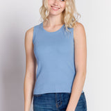 Lyla | Women's Rib Knit Sleeveless Top