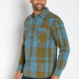 Wayne | Men's Cotton Cowboy Plaid Shirt