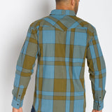 Wayne | Men's Cotton Cowboy Plaid Shirt