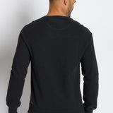 Ashe | Men's Plated Henley Top