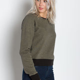 Fae | Women's Fleece Crop Top Sweatshirt