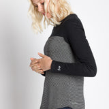 Ode | Women's Long Sleeve Plated Two Tone Top