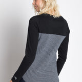 Ode | Women's Long Sleeve Plated Two Tone Top