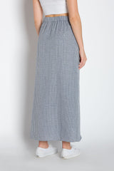 Patricia | Women's Calf Length Woven Wrap Skirt