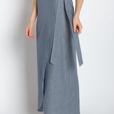 Patricia | Women's Calf Length Woven Wrap Skirt