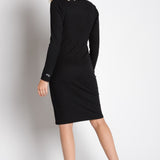 Rebecca | Women's Long Sleeve Rib Dress