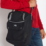Vertical Messenger Bag