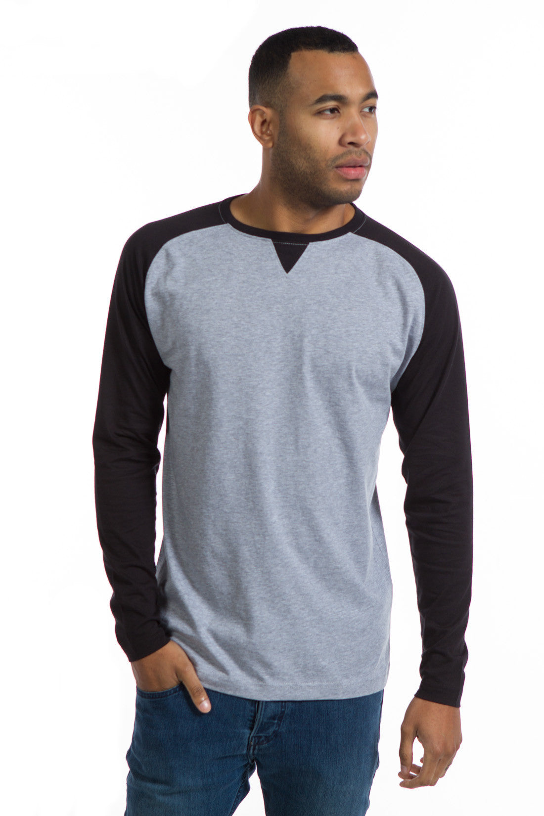 Ronald | Men's Color Block Crew Neck