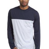 Travis | Men's Color Block Crew Neck
