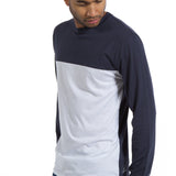 Travis | Men's Color Block Crew Neck