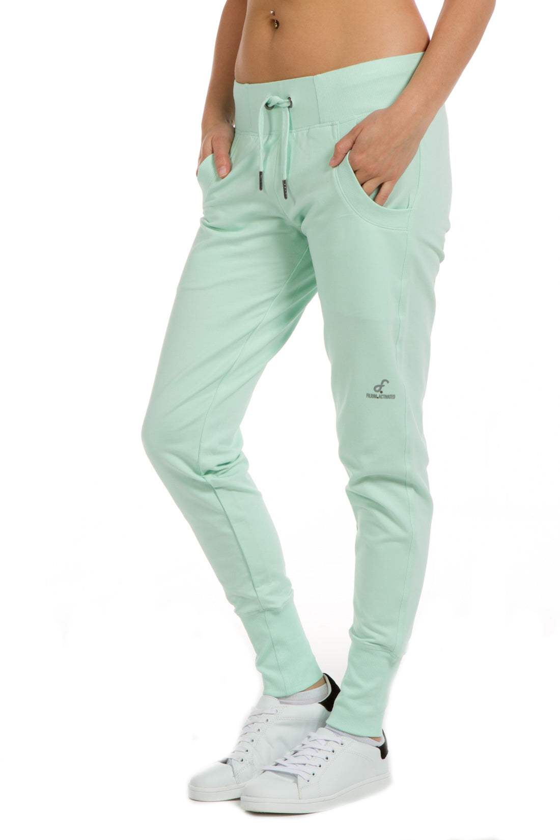 Lilac | Women's Rib Cuffs Sweatpants