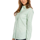 Iris | Women's Button Up Poplin Shirt