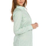 Iris | Women's Button Up Poplin Shirt