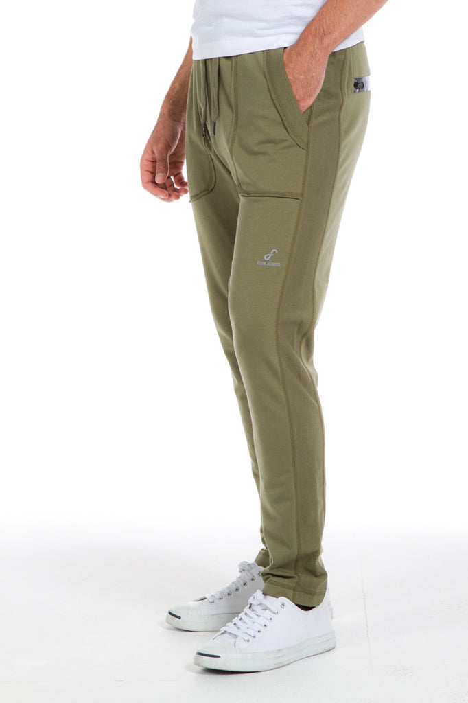 Women Tek Gear Dry Tek Green Pull On Capris W/Zip Pockets 3X Excellent  Condition