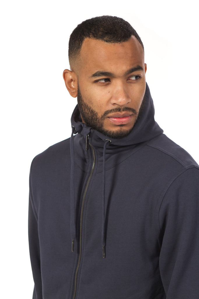 Black mens best sale zip hoodie