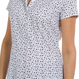 Jasmine | Women's Short Sleeve Printed Top