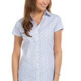 Jasmine | Women's Short Sleeve Printed Top