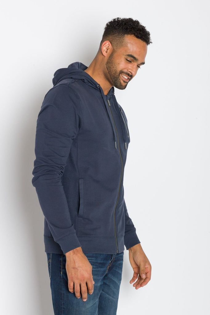 J.Crew Men's Lightweight French Terry Hoodie (Size X-Large)