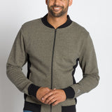Michael | Men's Knit Grindle French Terry Jacket