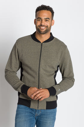 Michael | Men's Knit Grindle French Terry Jacket