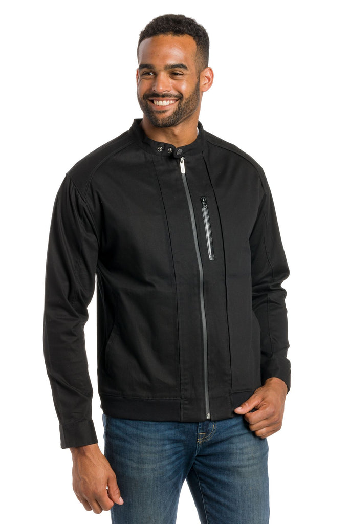 Bronte | Men's Fitted Bomber Cotton Jacket