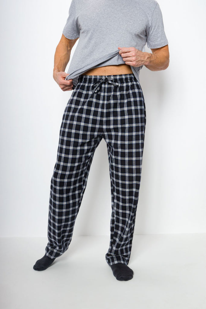 Women Lounge Pants Comfy Pajama Bottom with Pockets Stretch Classic Plaid  Sleepwear Drawstring Elastic Waist Pj Bottoms Pants,Soft Full Length  Sleepwear Long pj Pants,XS-XL Black 
