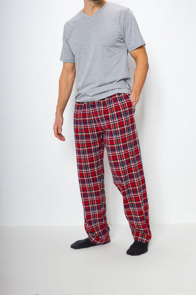 LLBean Scotch Plaid Flannel Sleep Pants Tall  Zapposcom