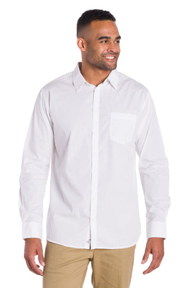 Shay | Men's Injected Slub Button Up Long Sleeve Shirt – Ably Apparel