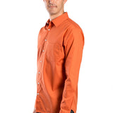 Journey | Men's Button Up Poplin Shirt