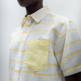 Dean | Men's Anti-Stain Linen Cotton Blend Short-Sleeve Shirt