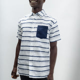 Dean | Men's Anti-Stain Linen Cotton Blend Short-Sleeve Shirt