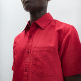 Dean | Men's Anti-Stain Linen Cotton Blend Short-Sleeve Shirt