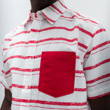 Dean | Men's Anti-Stain Linen Cotton Blend Short-Sleeve Shirt