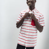 Dean | Men's Anti-Stain Linen Cotton Blend Short-Sleeve Shirt