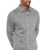 Napali | Men's Stain Resistant Long Sleeve Linen Shirt