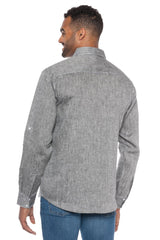 Napali | Men's Long Sleeve Linen Shirt