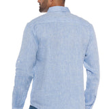 Napali | Men's Stain Resistant Long Sleeve Linen Shirt