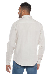 Napali | Men's Long Sleeve Linen Shirt