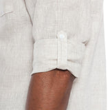 Napali | Men's Stain Resistant Long Sleeve Linen Shirt
