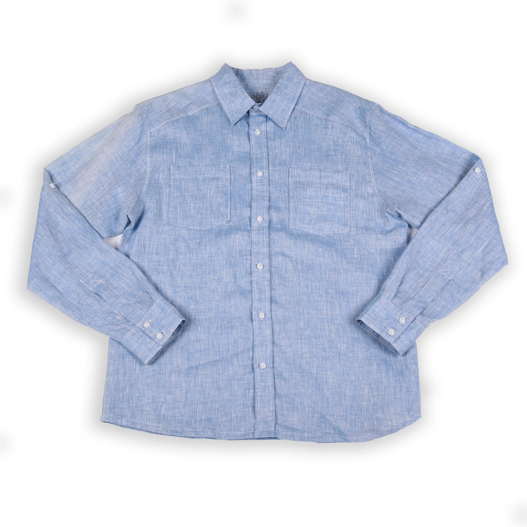 Napali | Men's Long Sleeve Linen Shirt