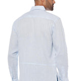Tropic Breeze | Men's Long Sleeve Linen Shirt