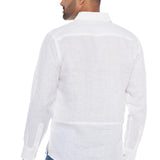 Tropic Breeze | Men's Long Sleeve Linen Shirt
