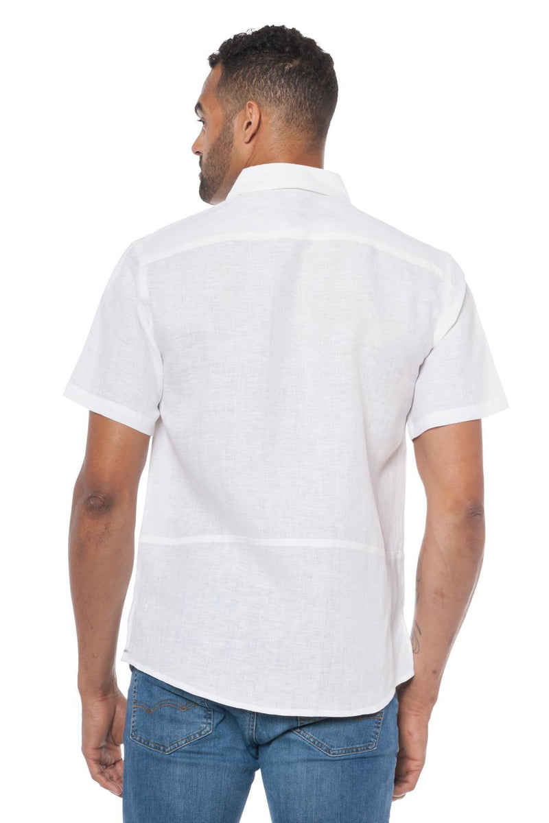 Lanai - Men's Short Sleeve Linen Shirt | Ably Apparel