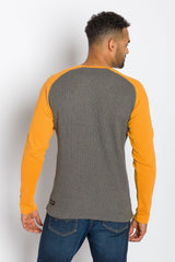 Lyon | Men's Raglan Thermal With Placket