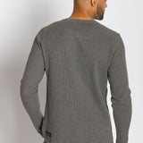 Lyon | Men's Raglan Thermal With Placket