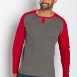 Lyon | Men's Raglan Thermal With Placket