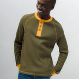 Justice | Men's Long Sleeve Thermal Henley