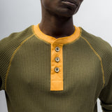 Justice | Men's Long Sleeve Thermal Henley